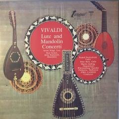 Jörg Faerber, Württemberg Chamber Orchestra, Heilbronn Vivaldi Lute And Mandolin Concerti LP