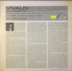 Jörg Faerber, Württemberg Chamber Orchestra, Heilbronn Vivaldi Lute And Mandolin Concerti LP