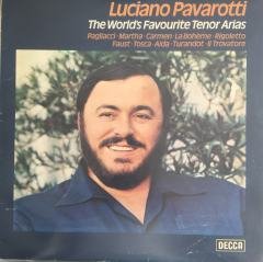 Luciano Pavarotti The World's Favourite Tenor Arias LP