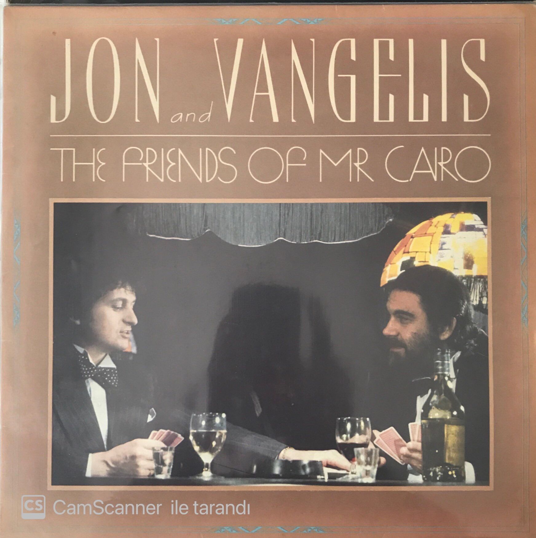 Jon And Vangelis The Friends Of Mr. Cairo LP