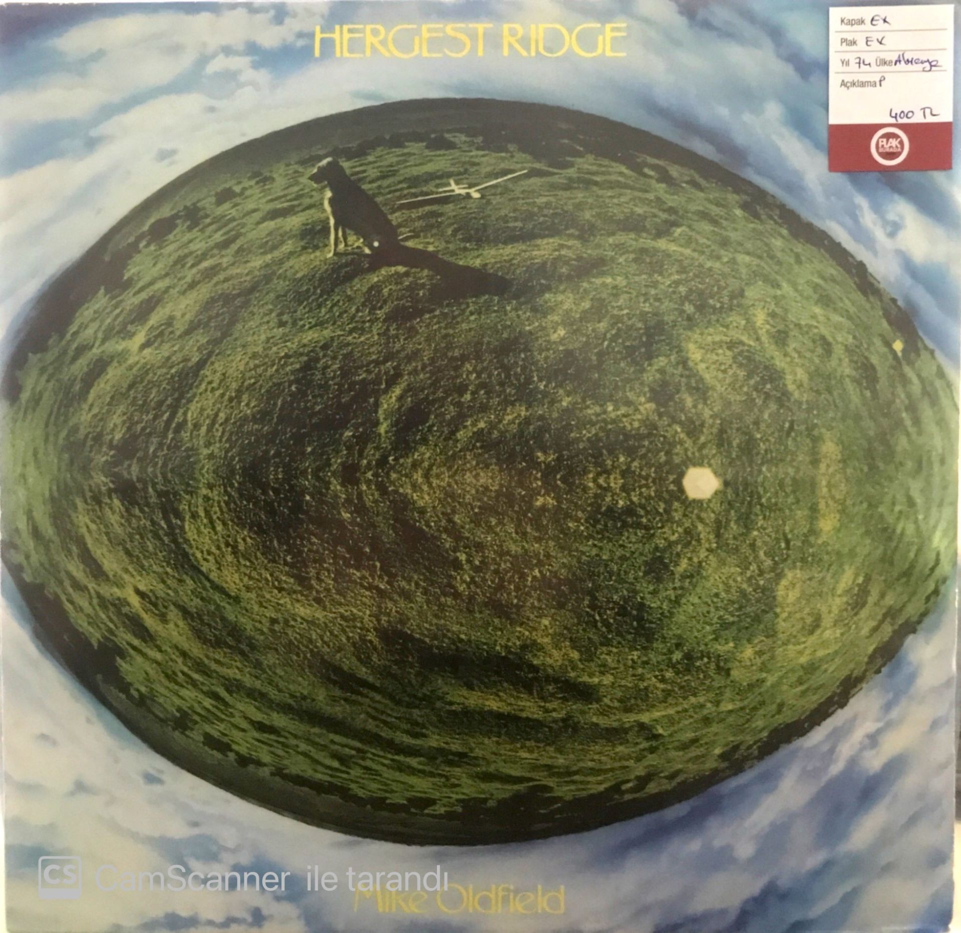 Mike Oldfield - Hergest Ridge LP