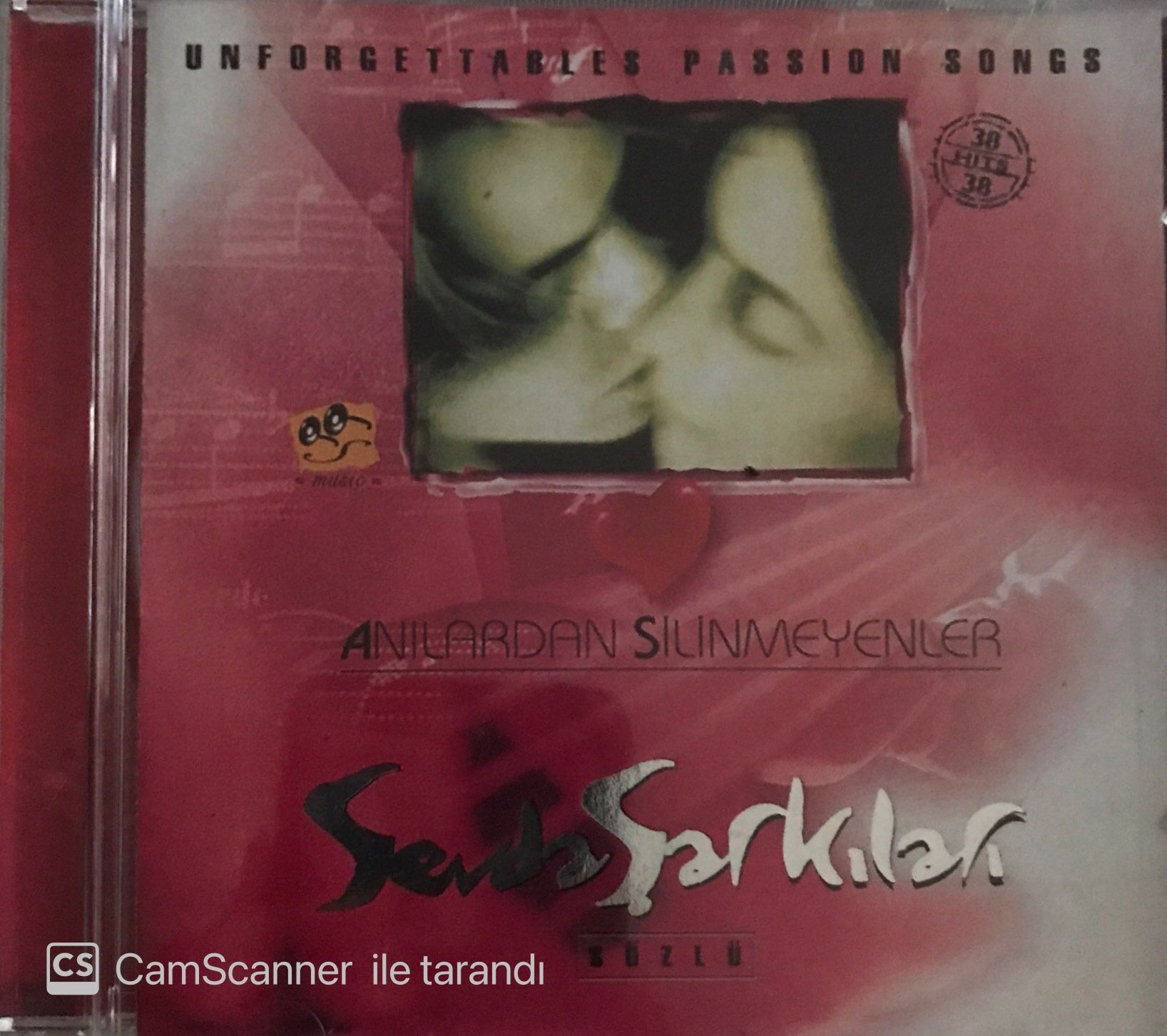 Anılardan Silinmeyenler Sevda Şarkıları CD