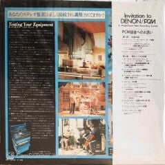 Invitation To Denon/PCM (Japonya Baskı) - LP