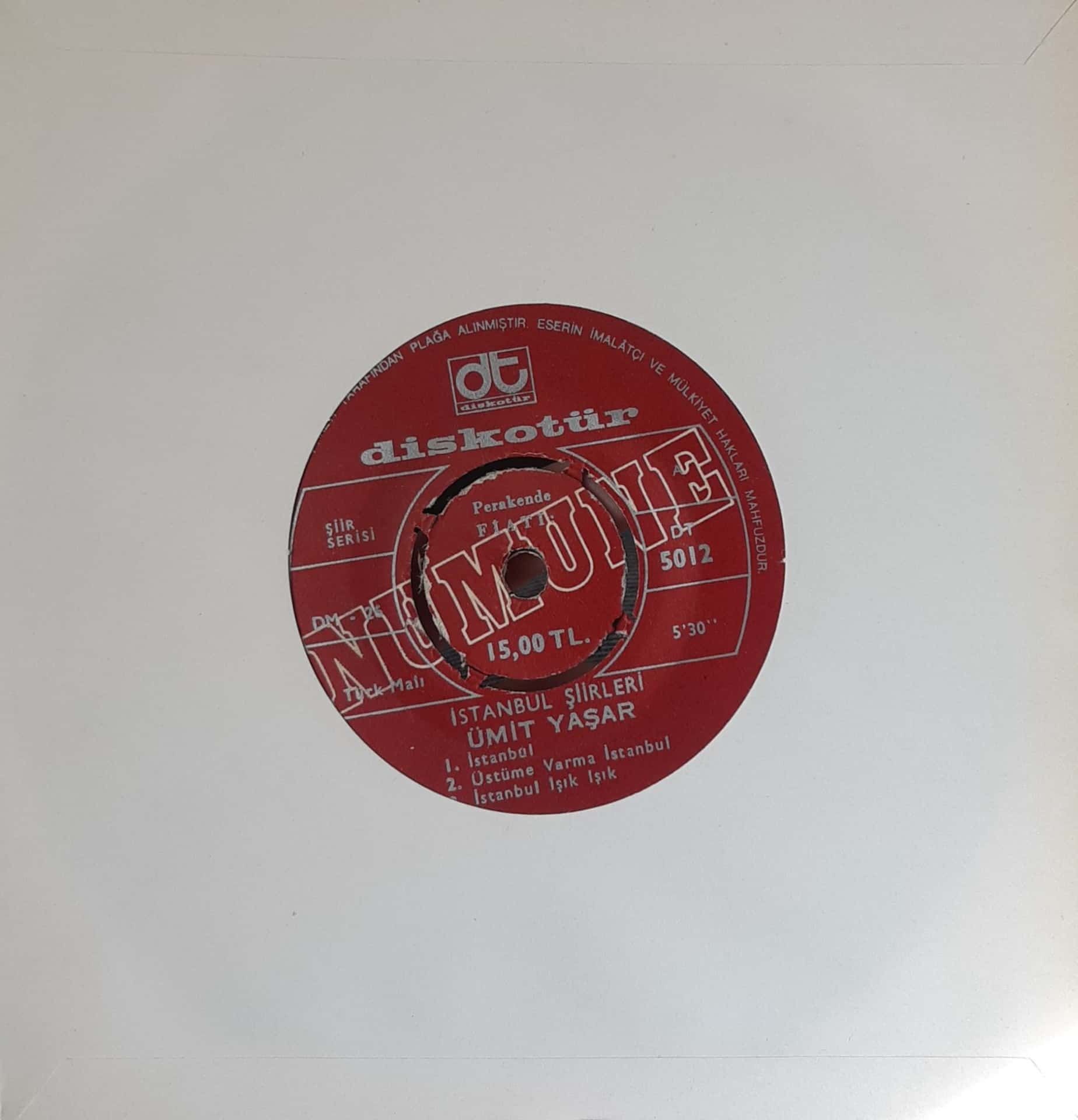 Ümit Yaşar İstanbul Şiirleri EP 45lik