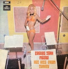 Çağdaş Türk Müziği - Hot Hits From Turkey ( Hüsnü Özkartal ) LP