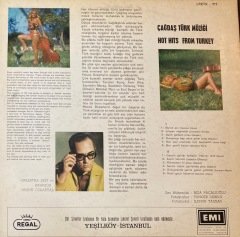 Çağdaş Türk Müziği - Hot Hits From Turkey ( Hüsnü Özkartal ) LP