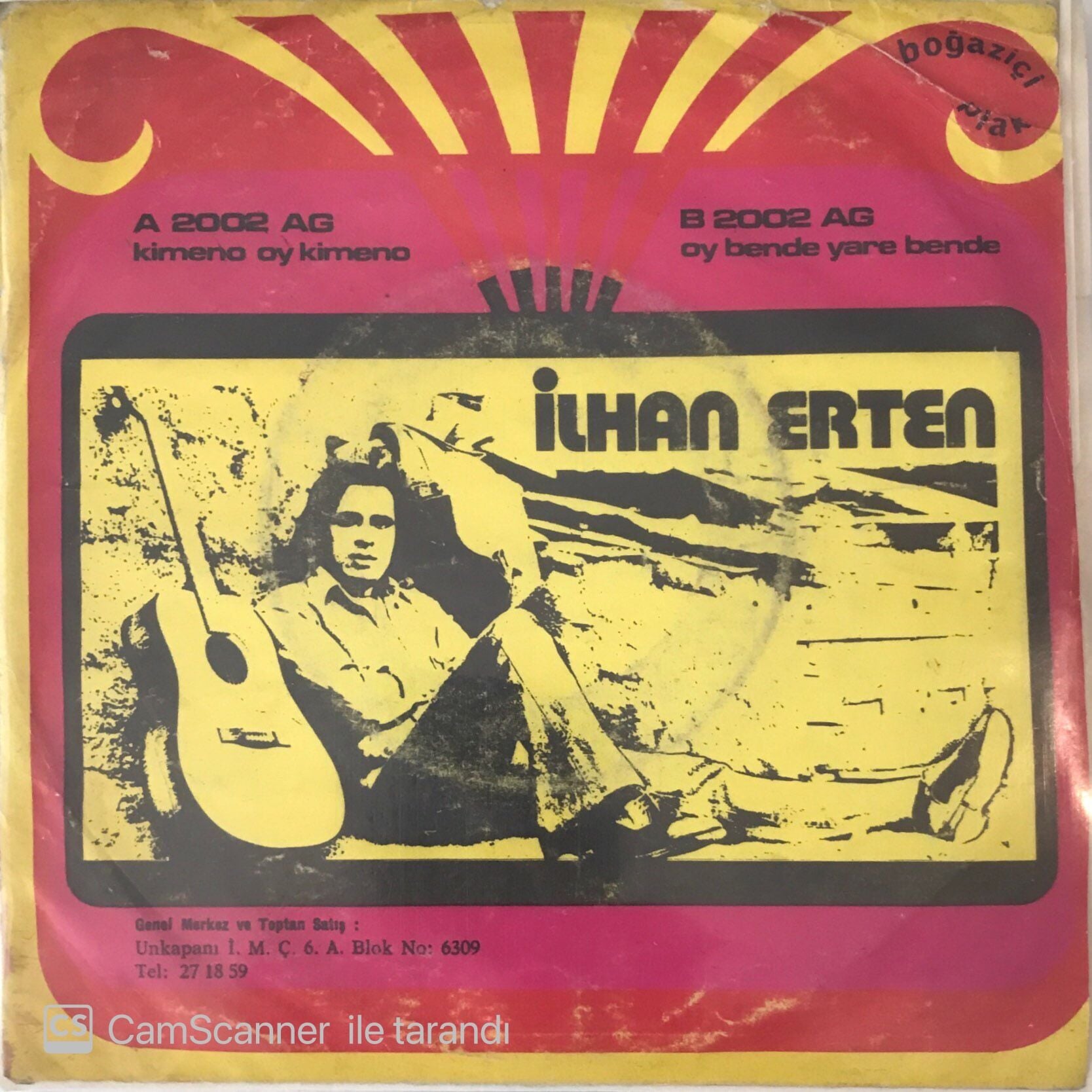 İlhan Erten - Kimeno Oy Kimeno 45lik