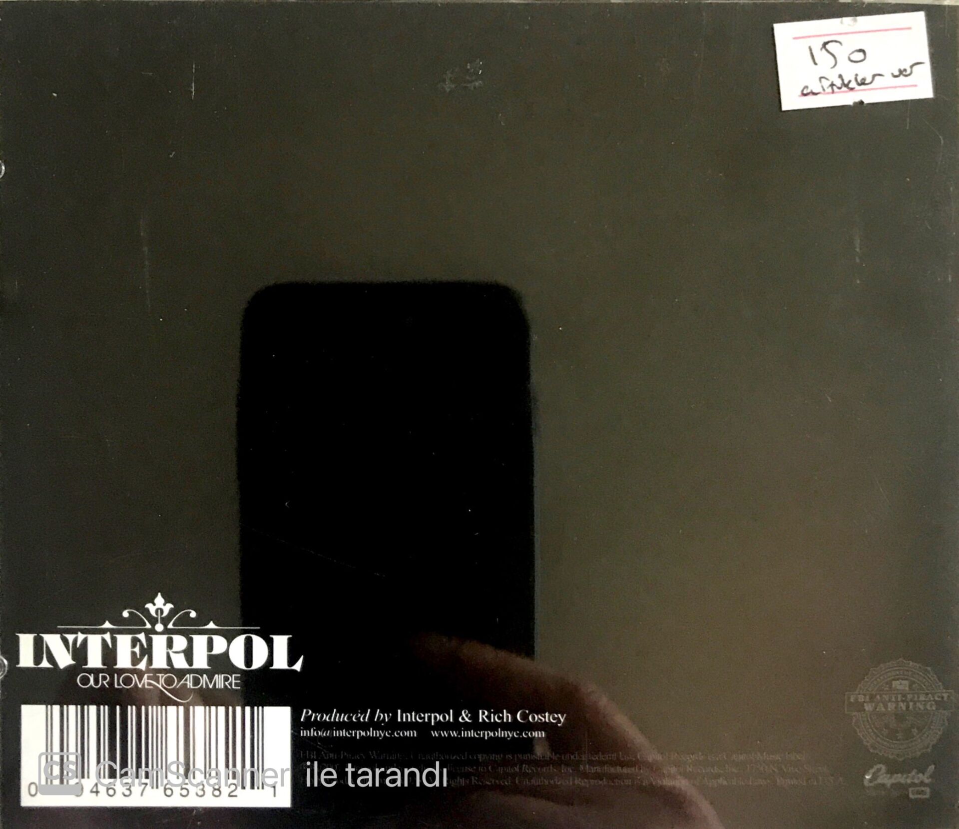 Interpol / Our Love To Admire CD Plak Satın Al