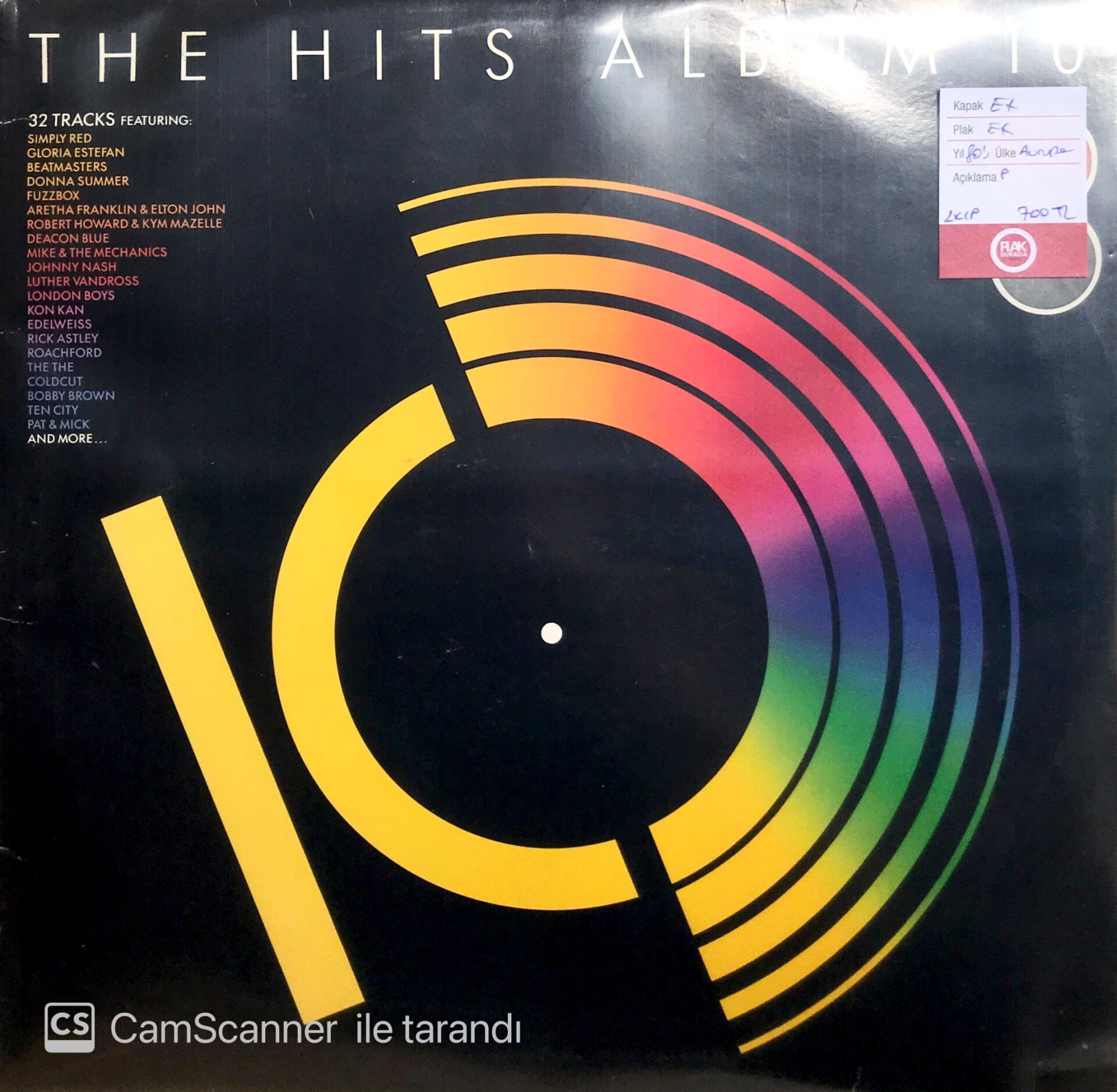 The Hits Album 10 LP