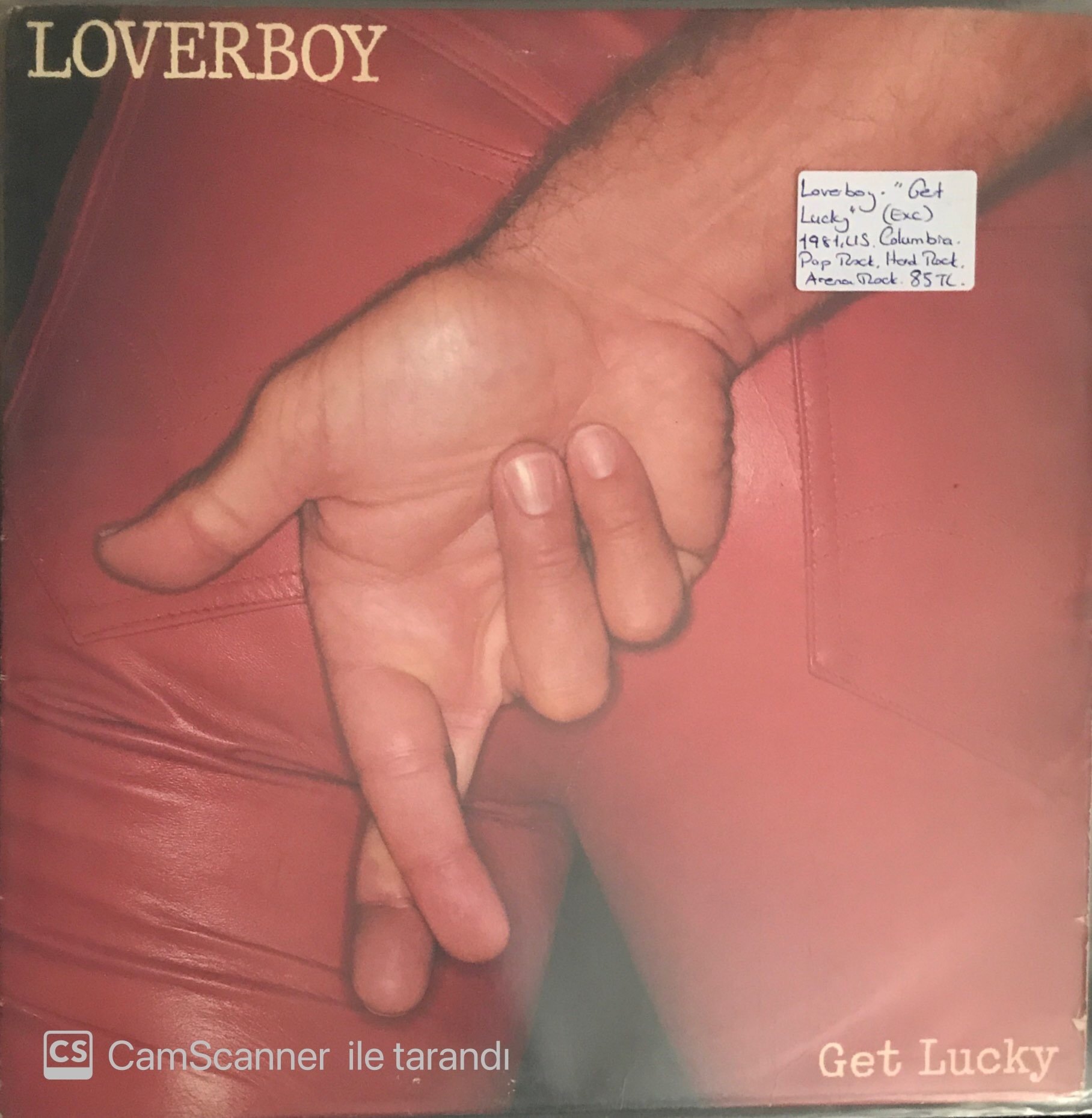 Loverboy Get Lucky LP
