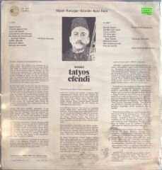 Kemani Tatyos Efendi LP