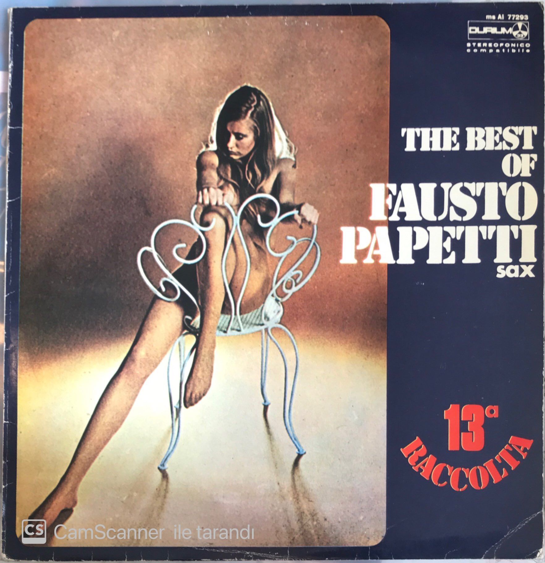 The Best Of Fausto Papetti Sax 13a Raccolta LP