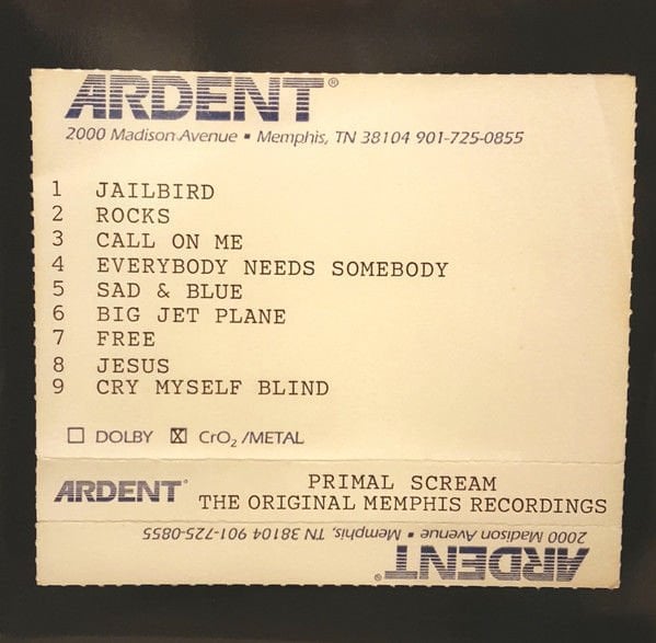 Primal Scream - Give Out But Don' Give Up  2 x LP