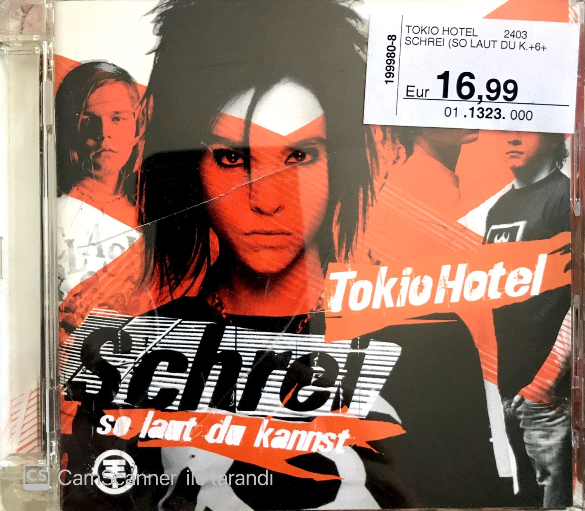 Tokio Hotel / Schrei - So Laut Du Kannst CD