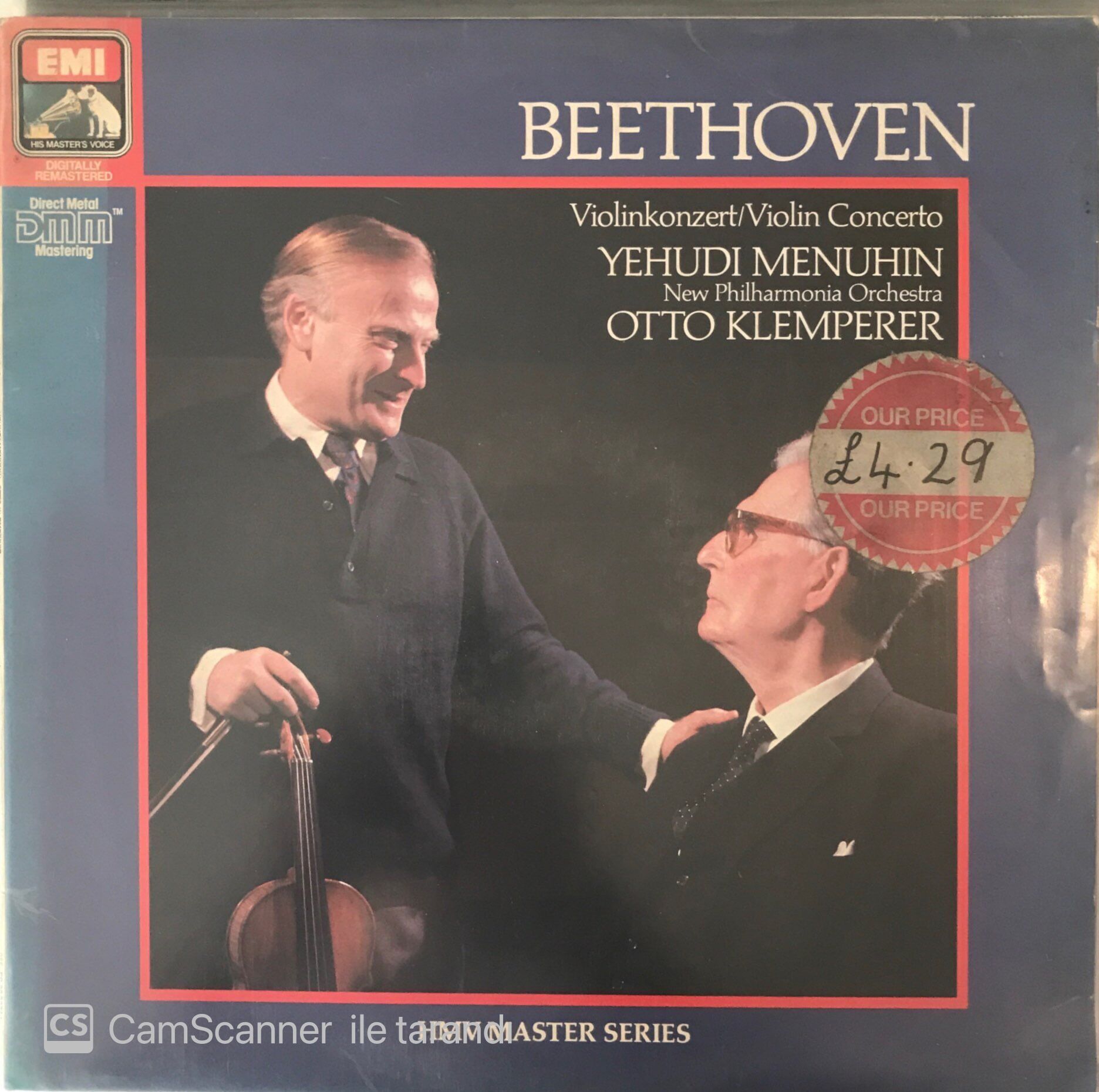 Beethoven HMV Master Series LP