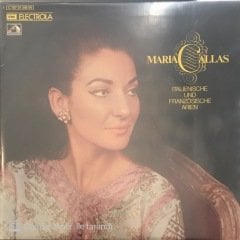 Maria Callas Italienische Und Franzosische Arien Double LP