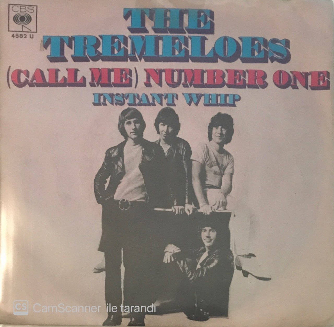 The Tremeloes (Call Me) Number One 45lik