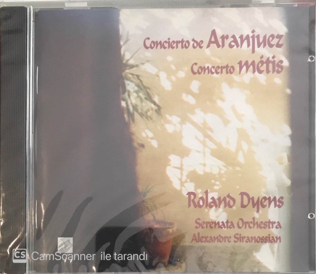 Concierto De Aranjuez Concero Metis Roland Dyens CD