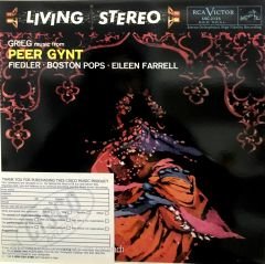 Grieg Peer Gynt - Fiedler boston pops LP