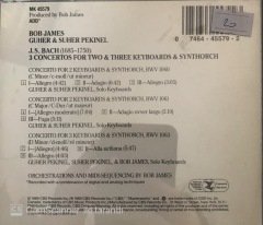 J.S. Bach Bob James G. & S. Pekinel CD