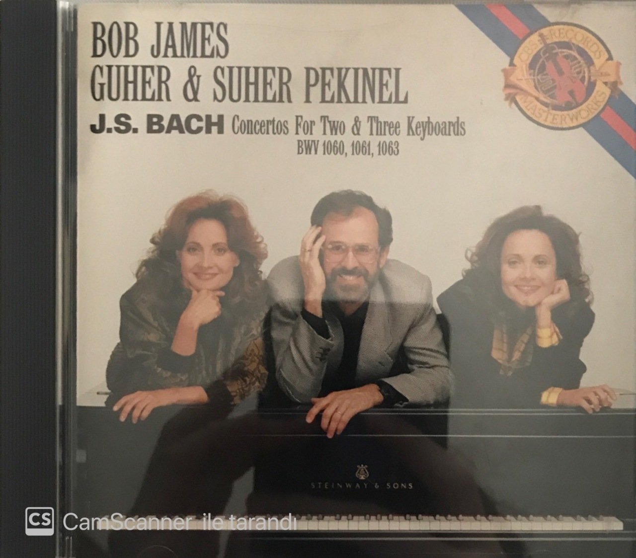 J.S. Bach Bob James G. & S. Pekinel CD