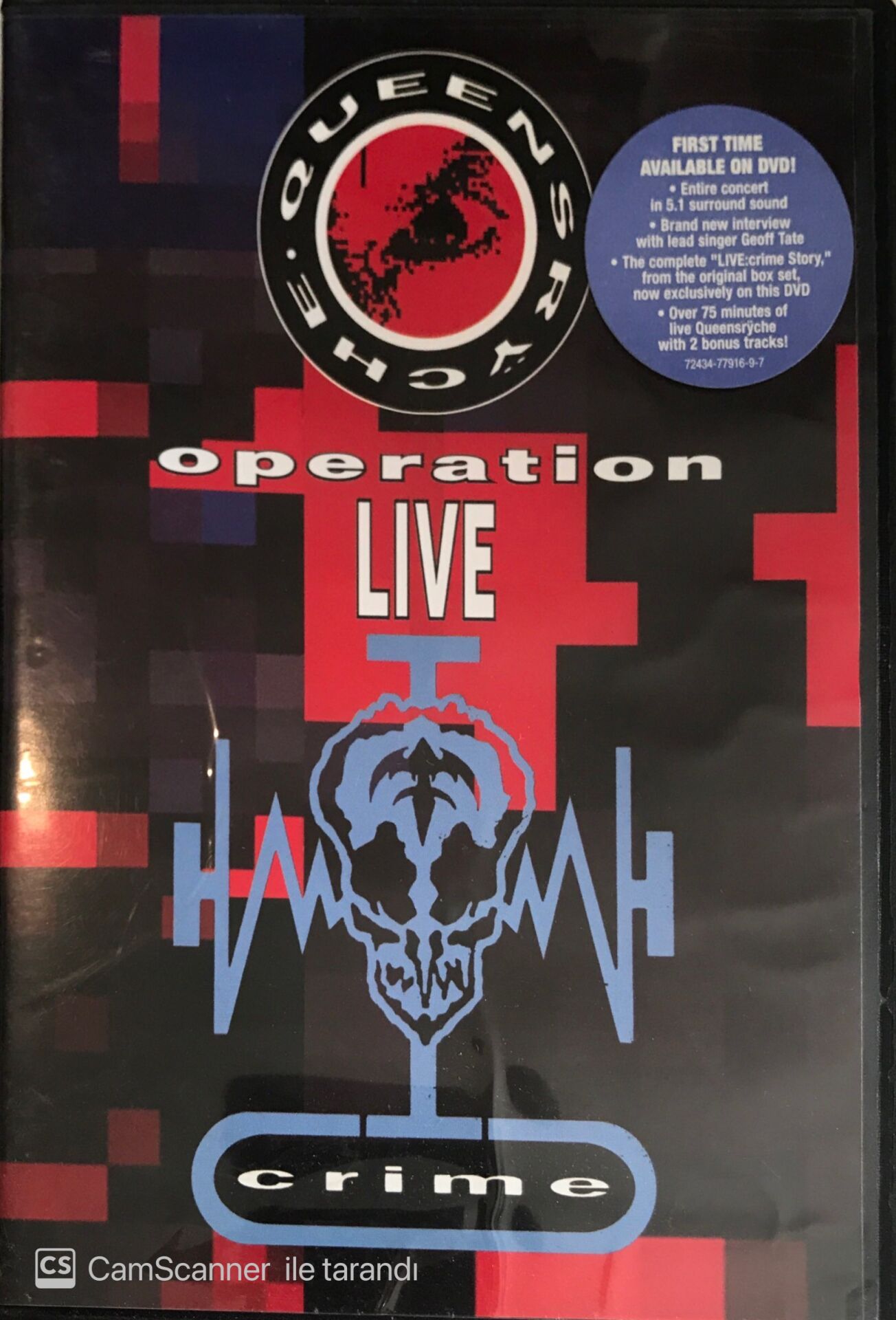 Queensryche Operation Live Crime DVD