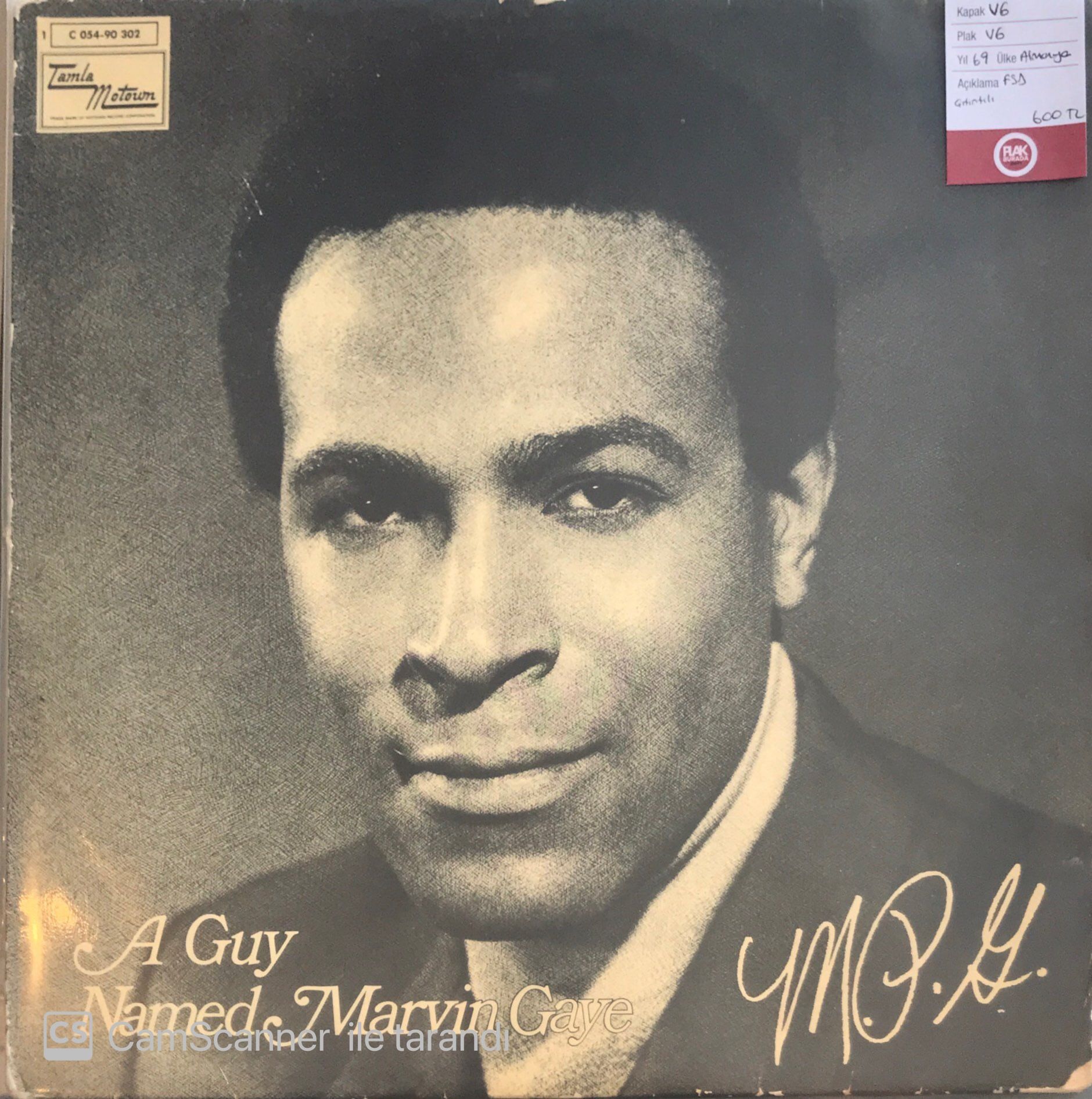 M.P.G. - A Guy Named Marvin Gaye LP