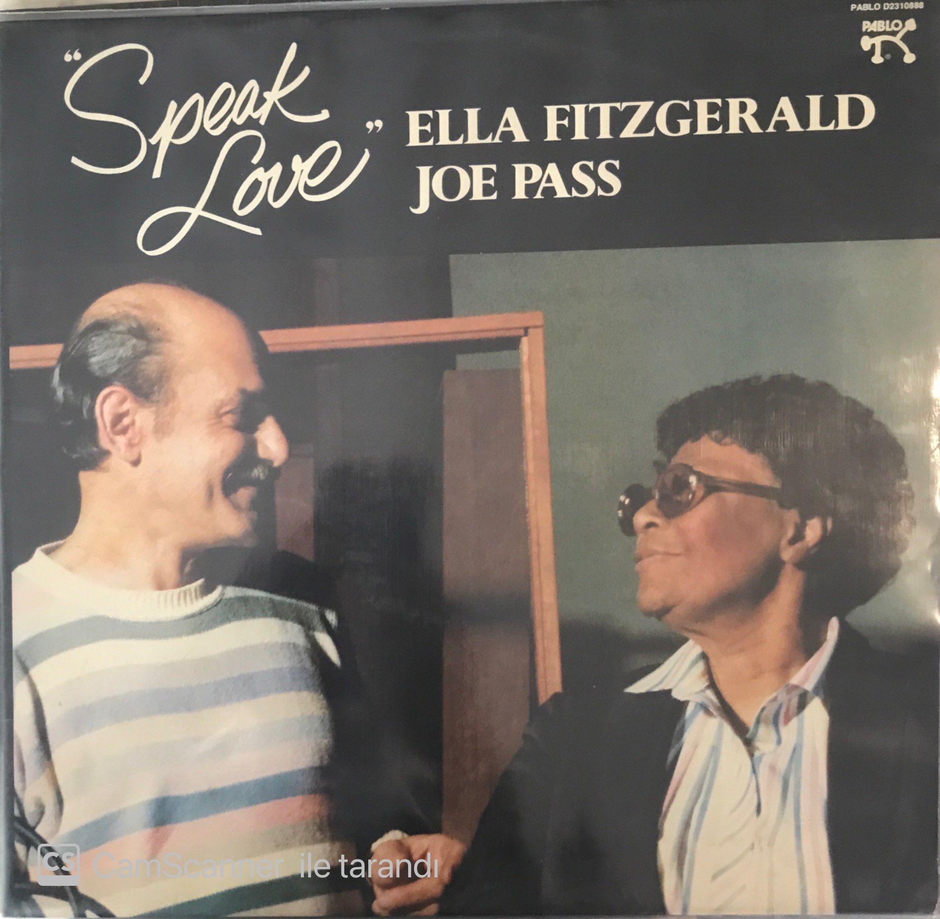 Ella Fitzgerald Joe Pass - Speak Love LP