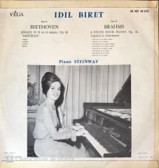 İdil Biret - Beethoven/ Brahms - Sonate N' 15 / 28 Pieces Pour Piano LP