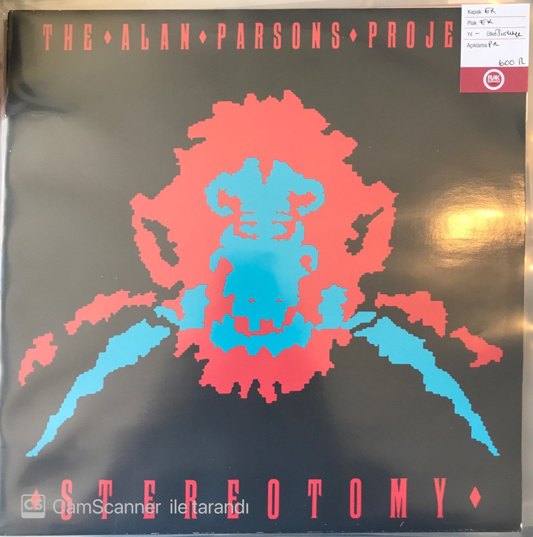The Alan Parsons Project - Stereotomy LP