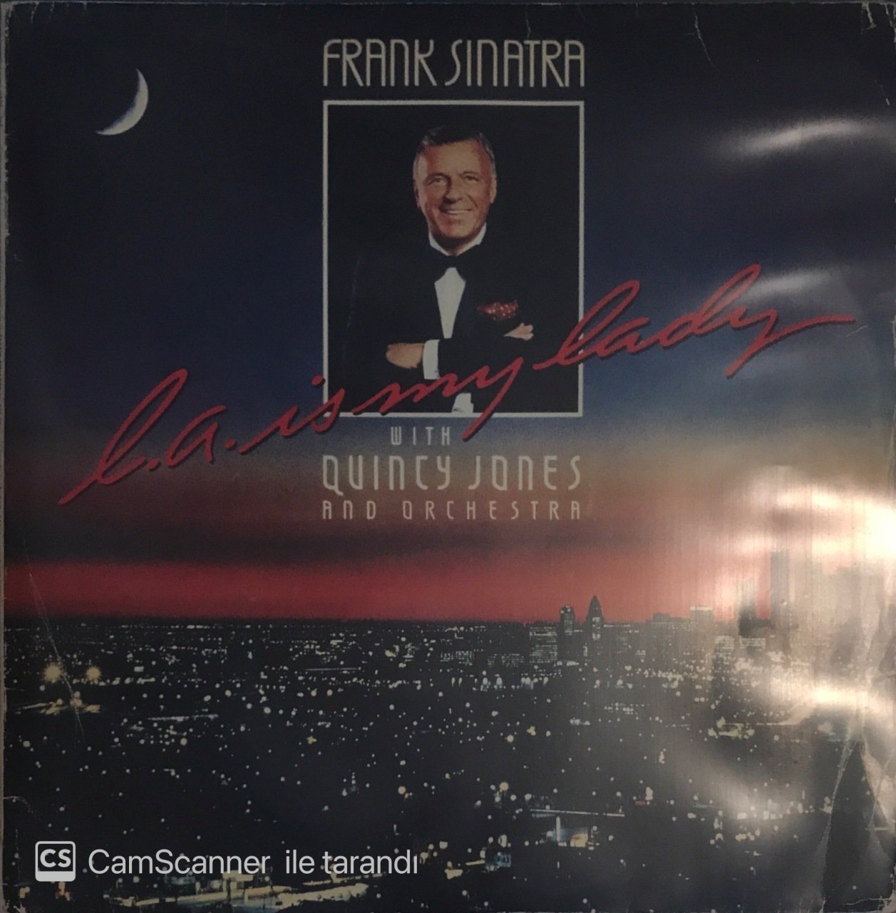 Frank Sinatra With Quincy Jones and His Orchestra L.A. Is My Lady LP