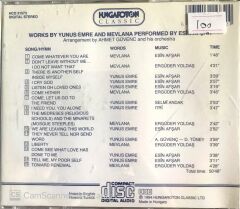 Esin Afşar / Songs On Yunus Emre & Mevlana CD