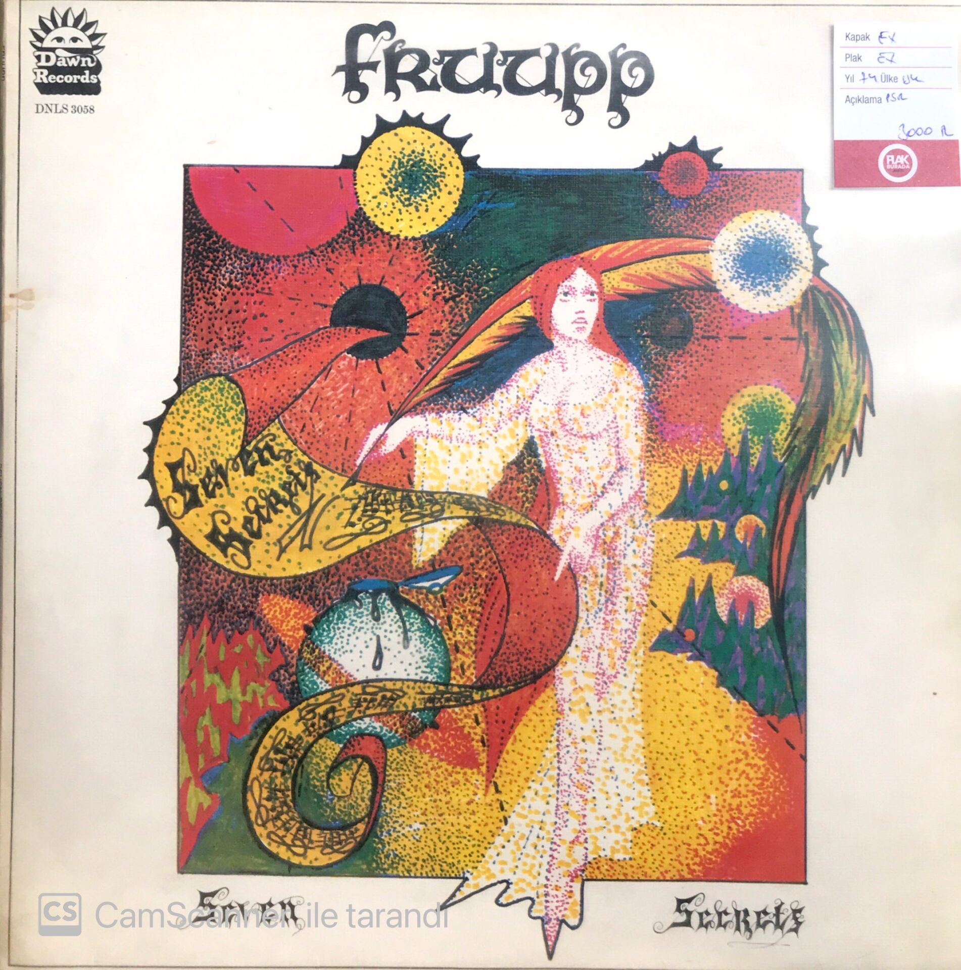 Fruupp / Seven Secrets LP
