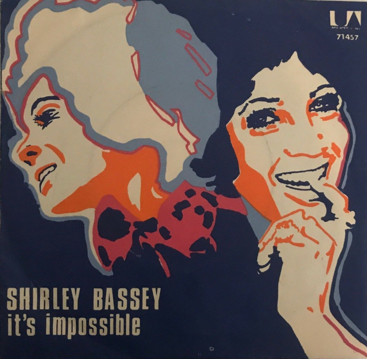 Shirley Bassey It's Impossible 45lik