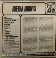 Aretha Arrives LP