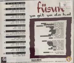 Füsun Ya Git Ya Da Kal CD