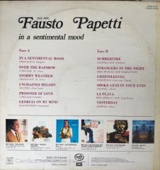 Fausto Papetti In A Sentimental Mood  LP