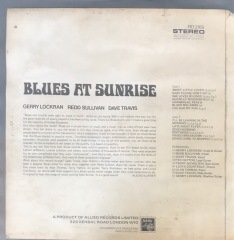 Blues At Sunrise LP