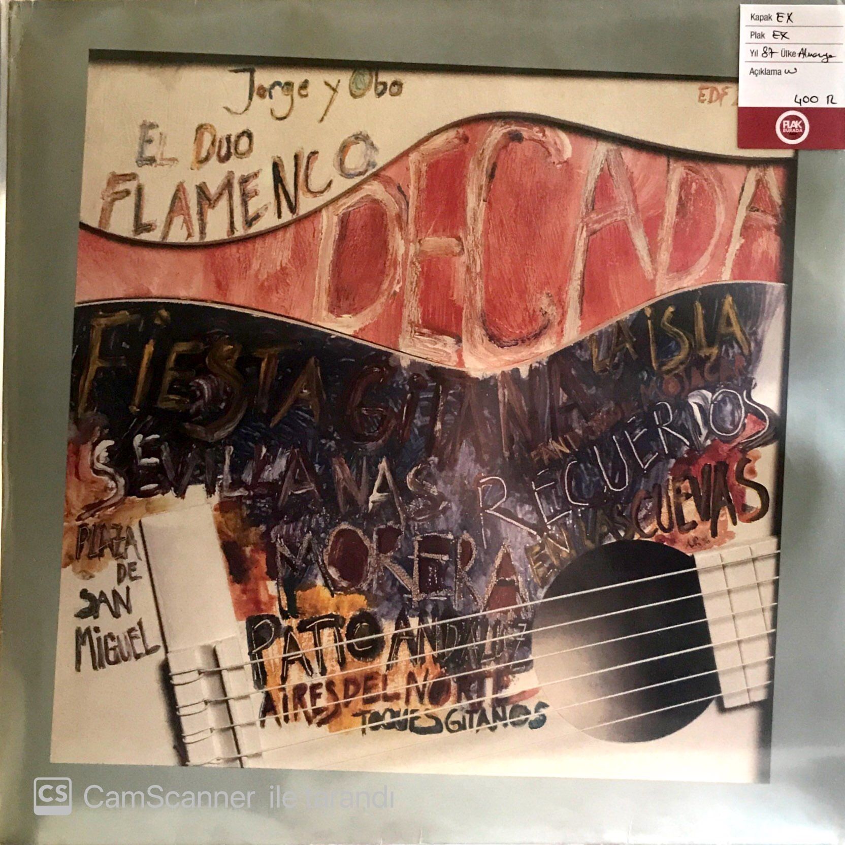 Jorge y Obo - El Duo Flamenco / Decade LP