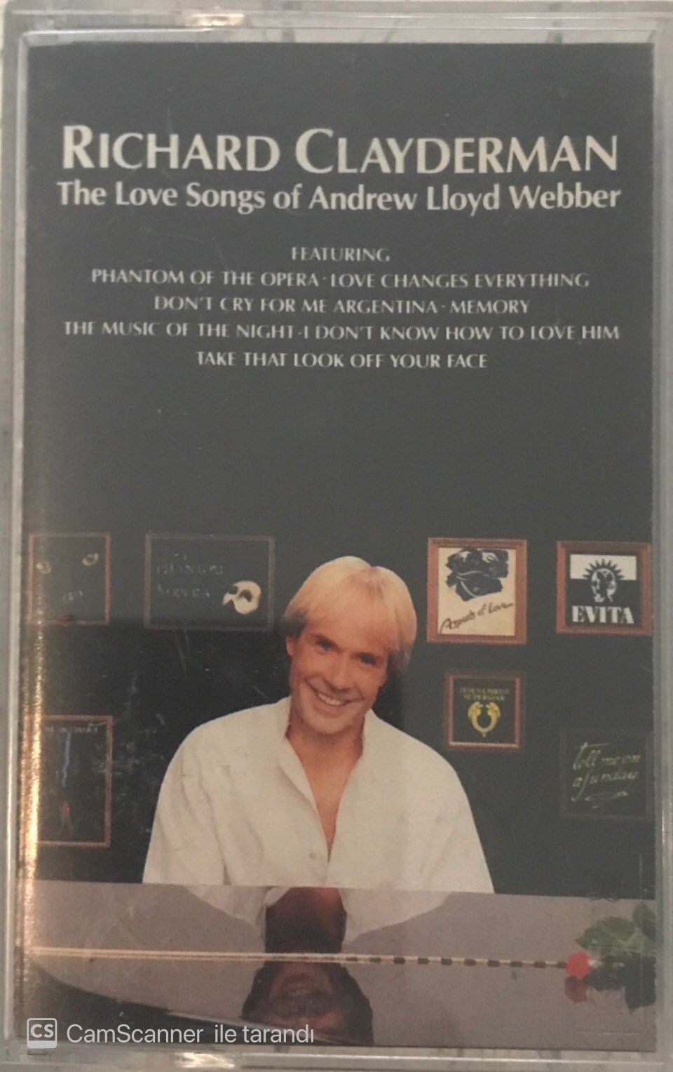 Richard Clayderman The Love Songs Of Andrew Lloyd Webber KASET