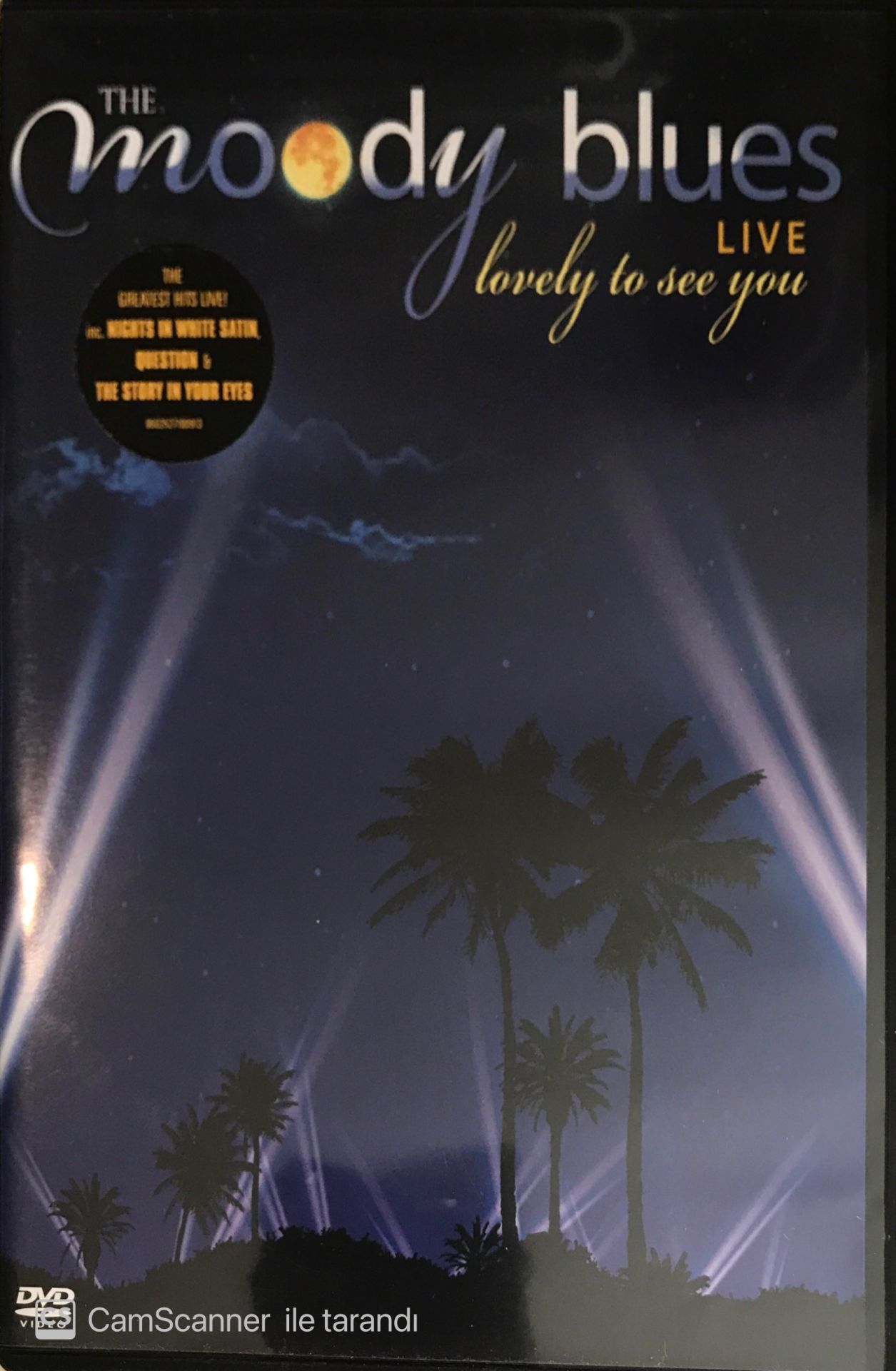 The Moody Blues Lovely to See You Live DVD