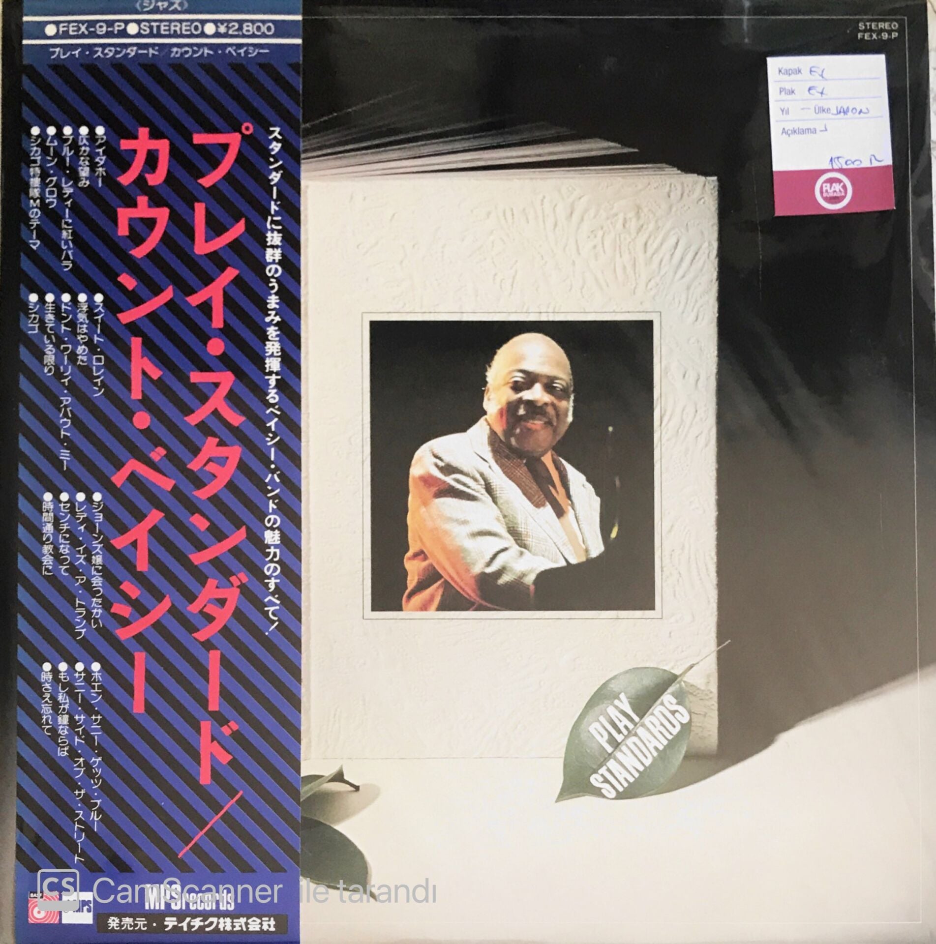 Count Basie - Play Standards (Japonya Baskı) - LP