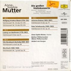 Anne-Sophie Mutter / Die groben Violinkonzerte 4xCD