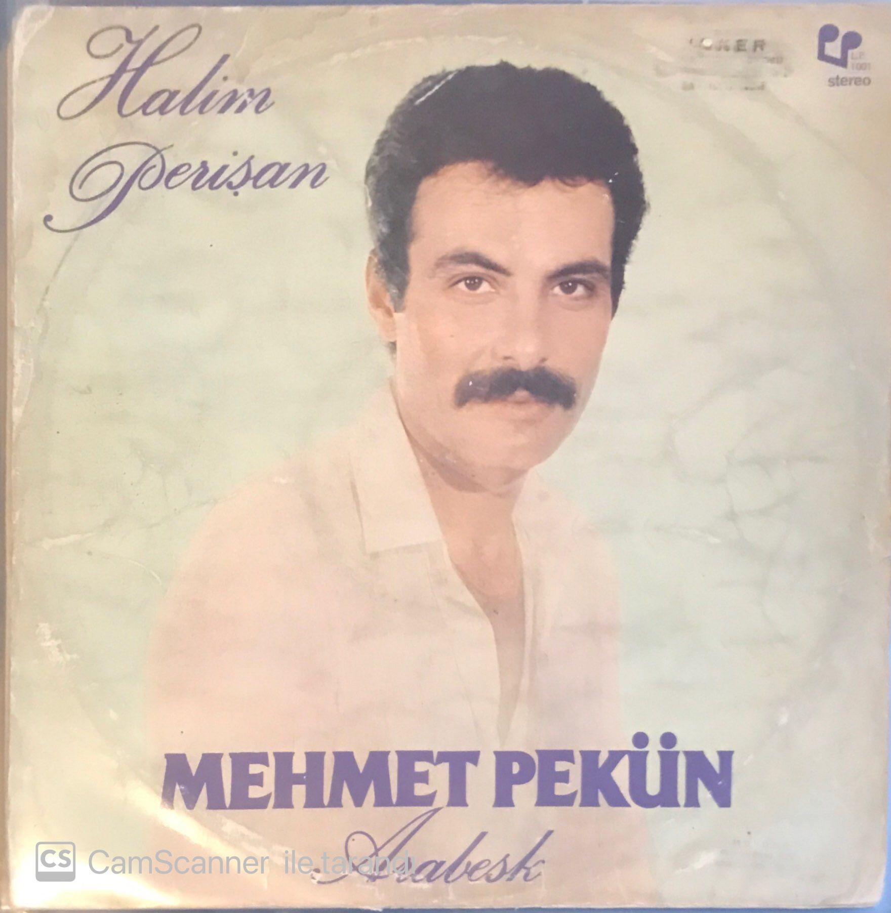 Mehmet Pekün Arabesk - Halim Perişan LP