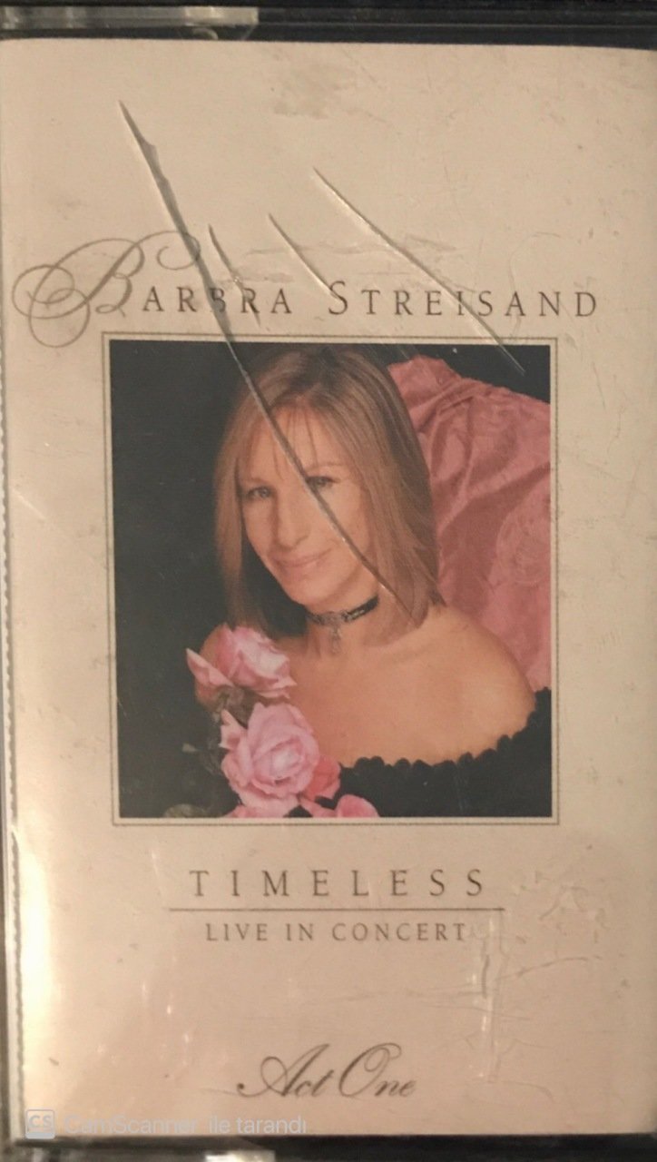 Barbra Streisand Timeless Live İn Concert KASET