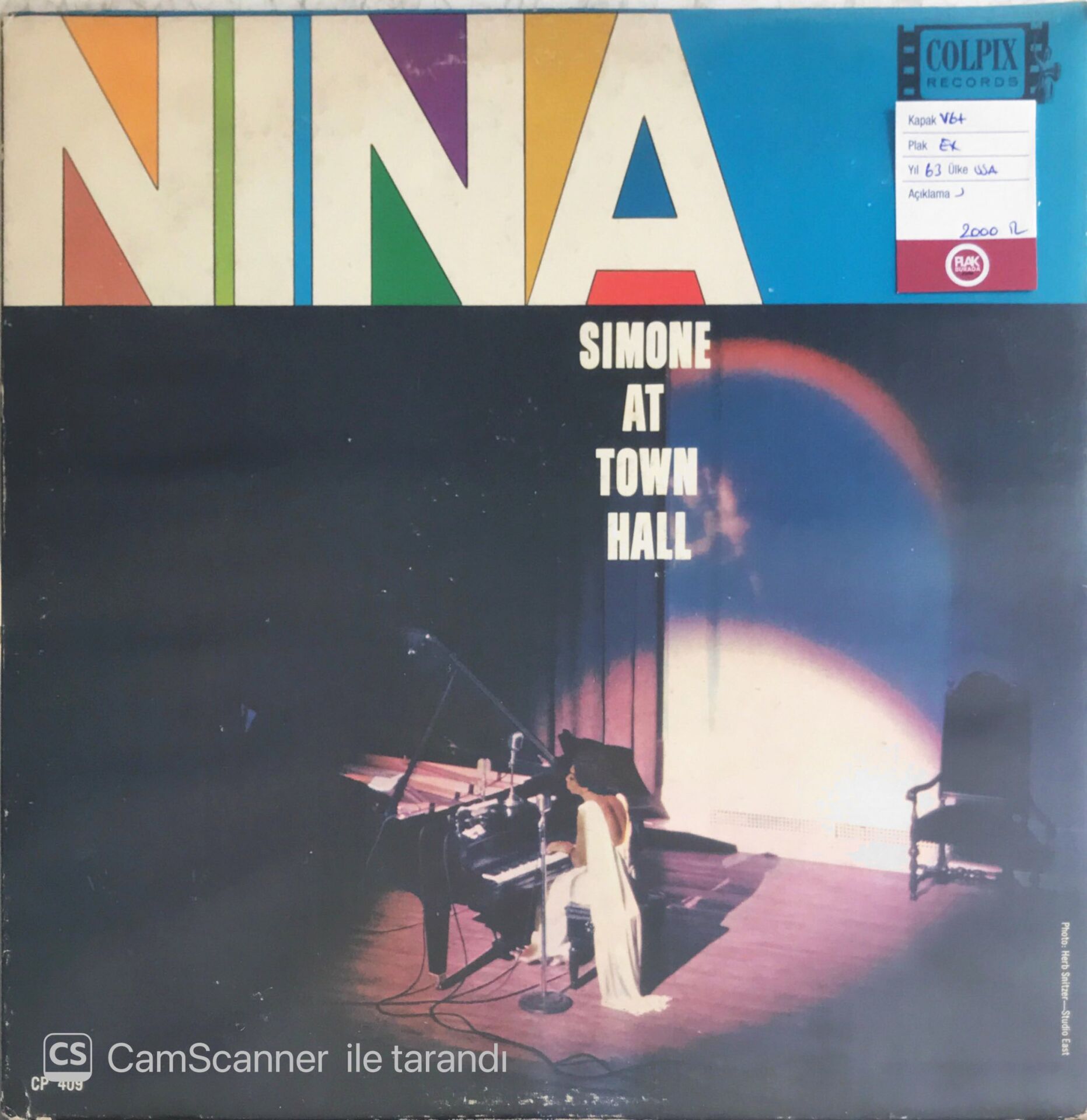 Nina Simone - At Town Hill - LP