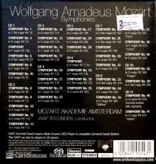 Mozart Symphonies / Mozart Akademie Amsterdam 11xCD Box