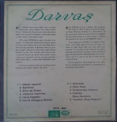 Halil Darvaş Macar Rapsodi LP