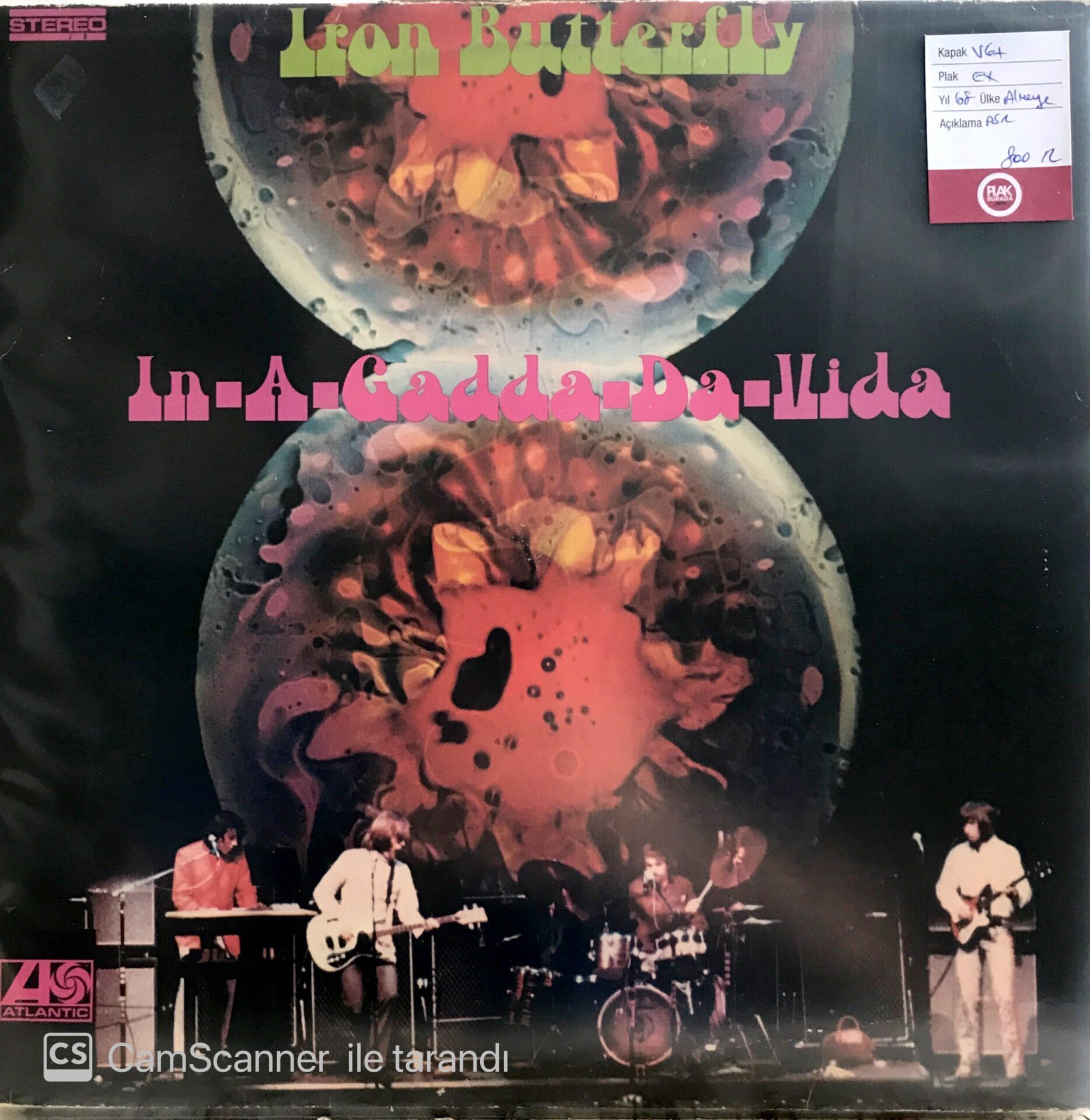 Iron Butterfly In-A-Gadda-Da-Vida LP