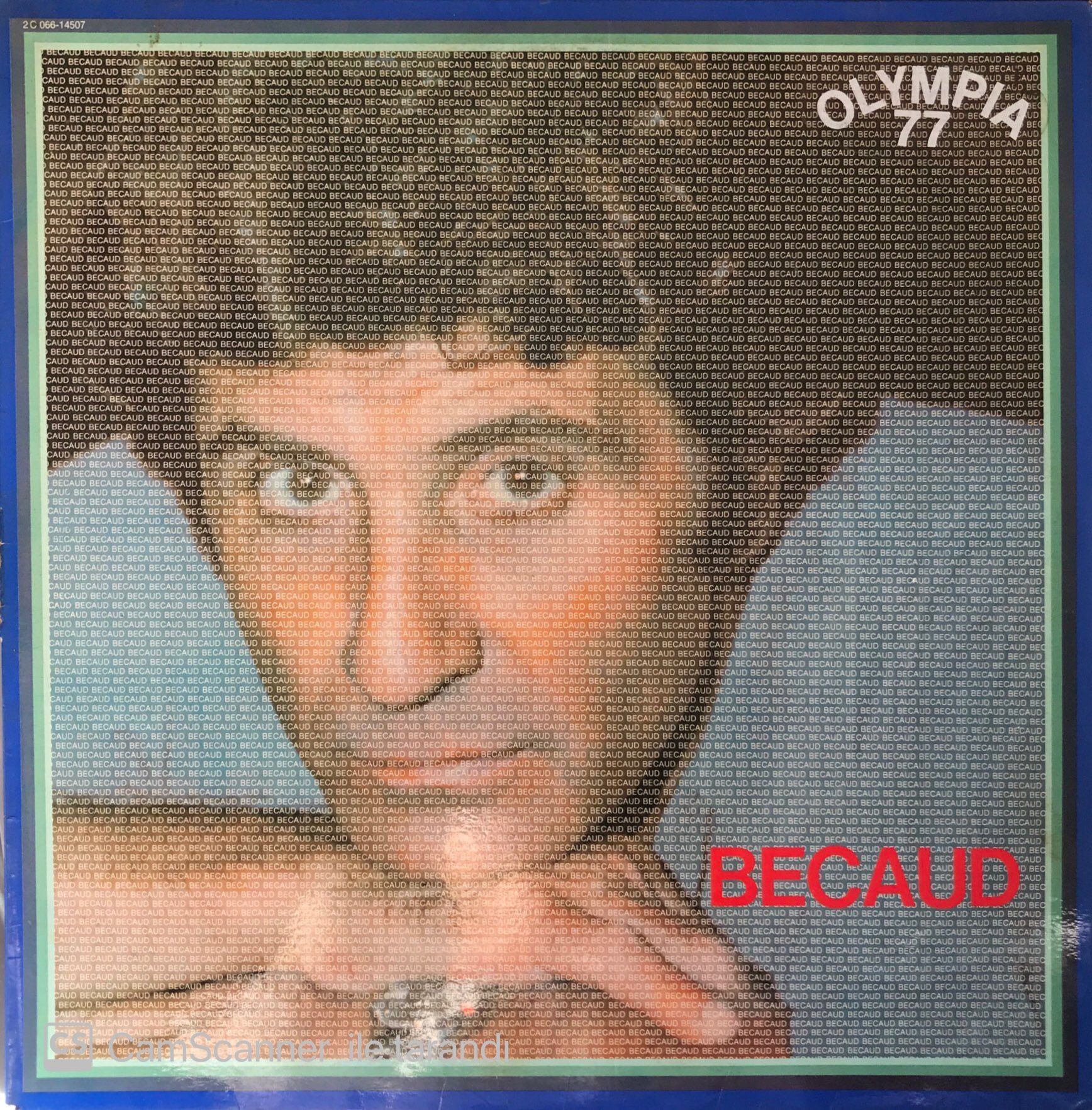Gilbert Becaud - Olympia 77 LP